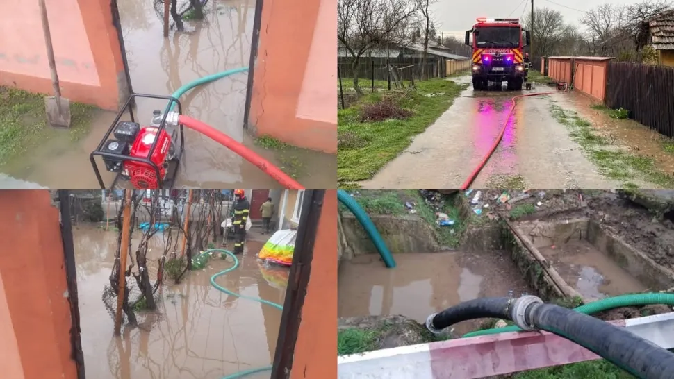 Mobilizare de urgență la MAI și DSU în fața codului portocaliu de potop: Forțe dislocate în județele critice și mesaje RO-ALERT transmise populației