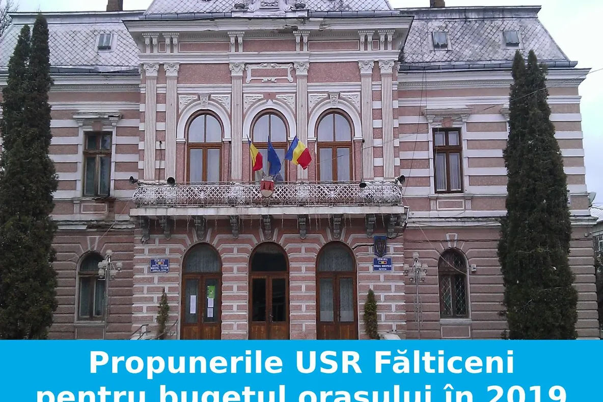 53 de priorități pentru bugetul municipiului Fălticeni în 2019, identificate de Uniunea Salvați România