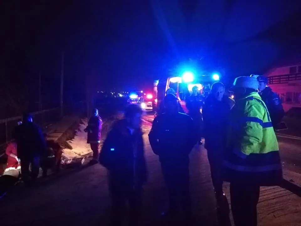 Un șofer din Suceava a accidentat mortal un pieton FOTO