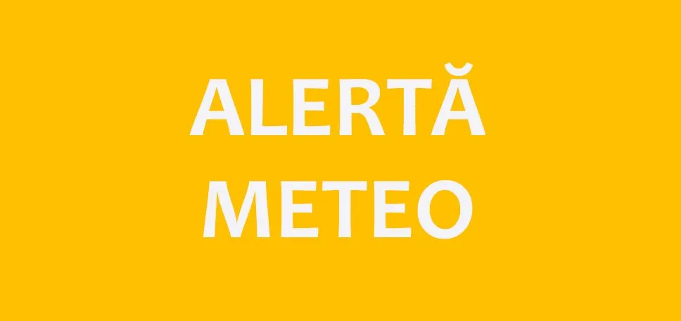 Cod Galben de instabilitate atmosferică accentuată