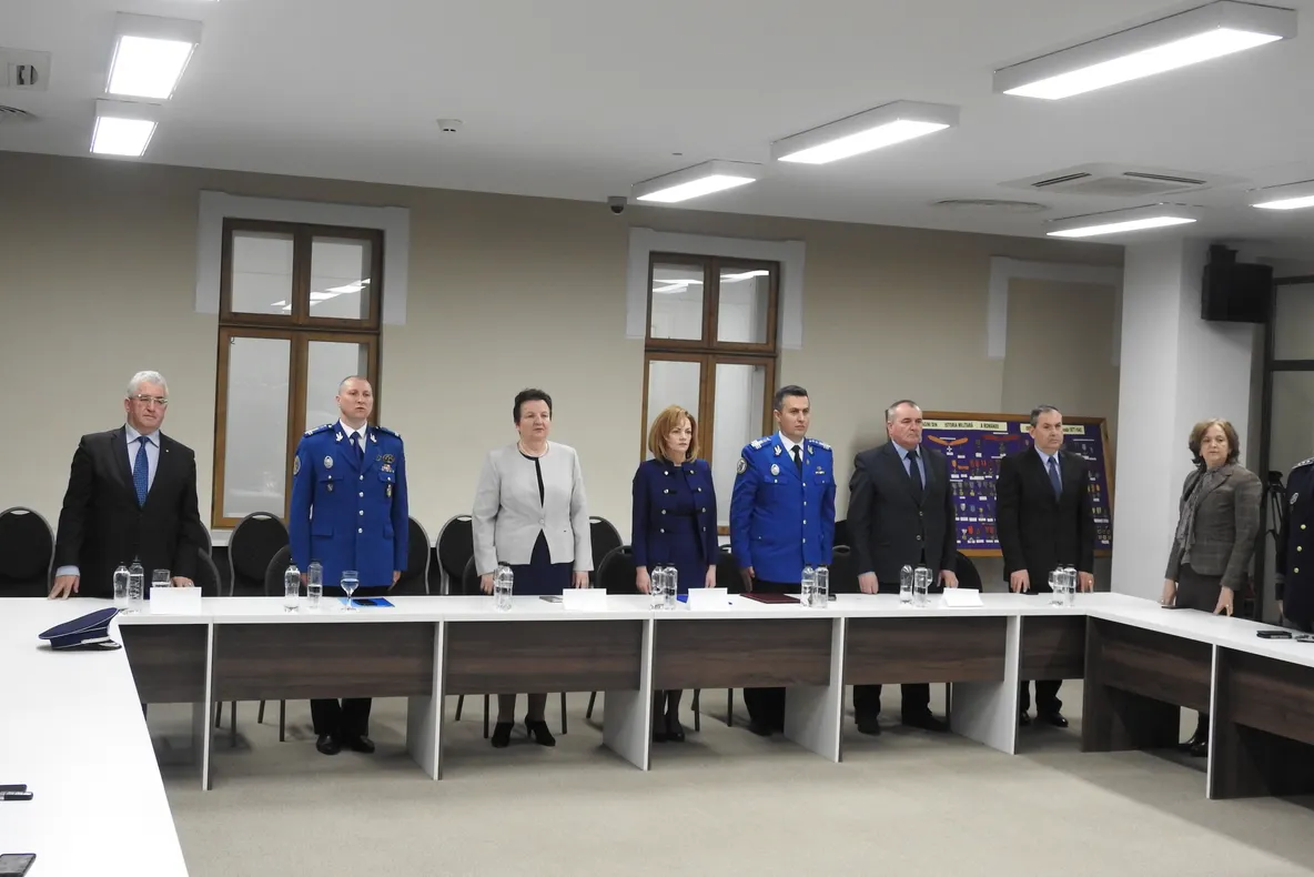 Jandarmi avansați în grad de Ziua Jandarmeriei Române FOTO