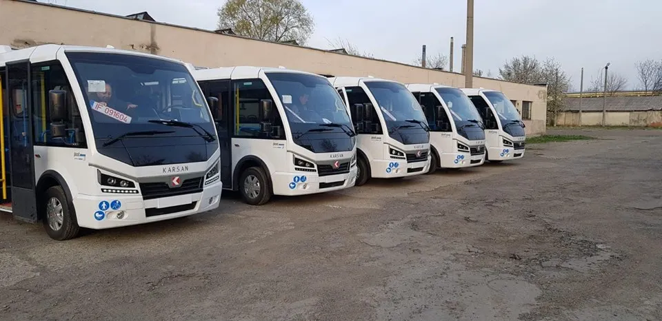Primele cinci autobuze electrice au ajuns la Suceava FOTO