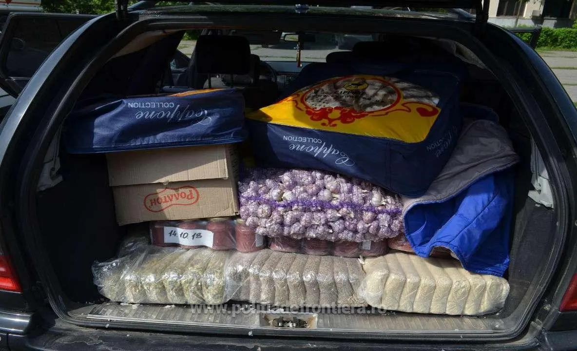 Doi bărbați au fost prinși în flagrant pe raza municipiului Suceava în timp ce transportau 220.000 de țigarete de contrabandă