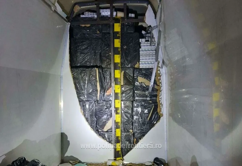 Şofer arestat 30 de zile pentru contrabandă cu ţigări 