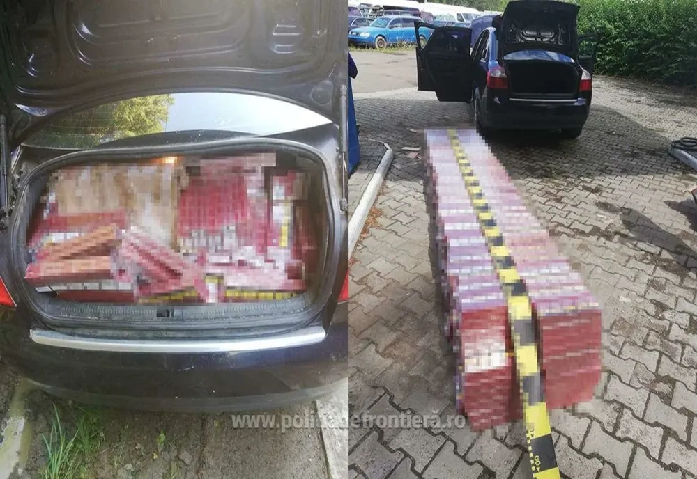 Ţigări de contrabandă în valoare de peste 81.000 lei confiscate la frontiera cu Ucraina