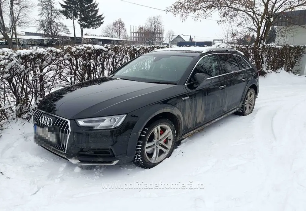 Autoturism în valoare de 30.000 euro, căutat de autorităţile din Marea Britanie, depistat de poliţiştii de frontieră suceveni