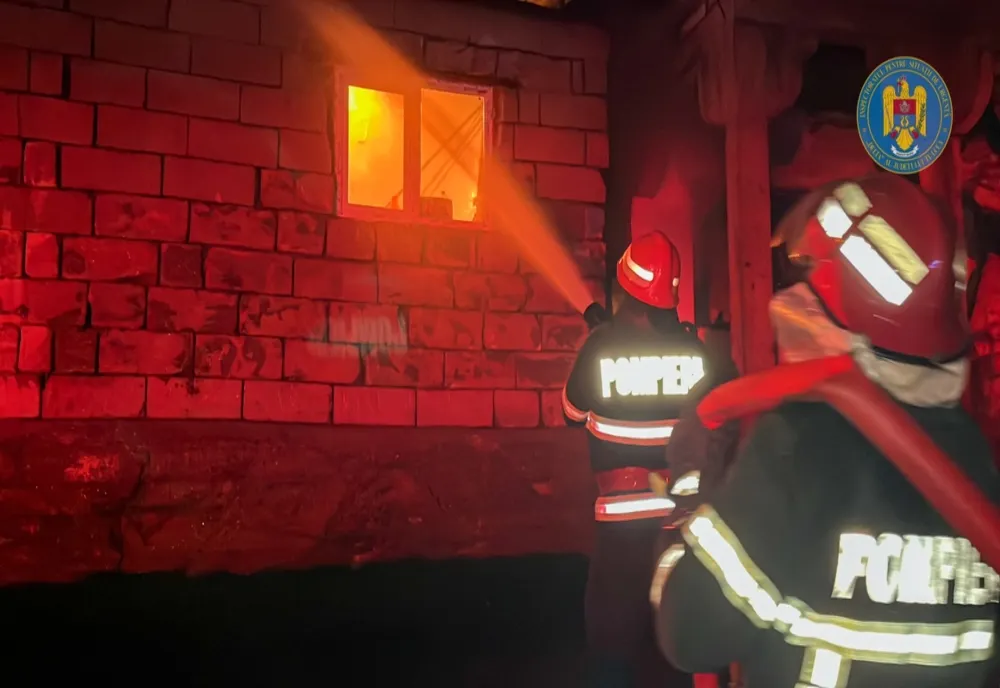 Incendiu la o gospodărie din Bălăceana
