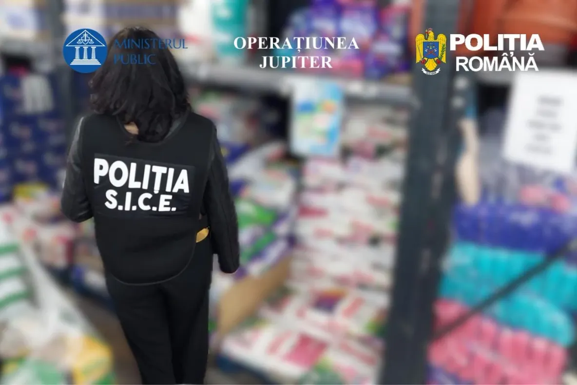 Percheziții masive în Suceava. Marfă contrafăcută de aproape 2 milioane lei