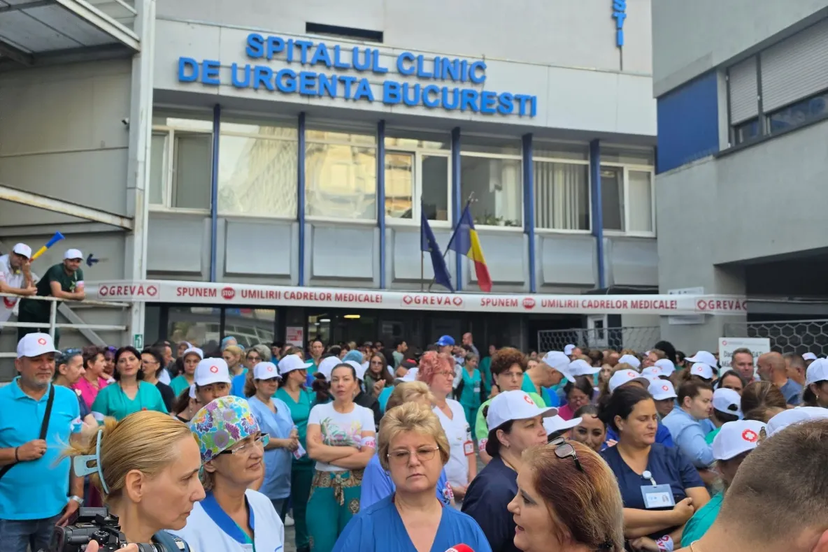 Sindicaliștii din Sănătate cer majorarea sporurilor la minimum 50% și schimbarea legii salarizării