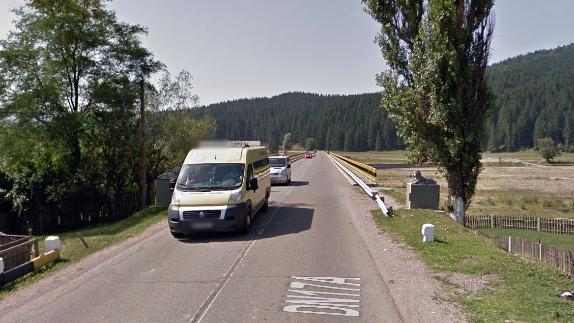 Restricții de viteză și tonaj pe DN 17A, pe podul din Vatra Moldoviței