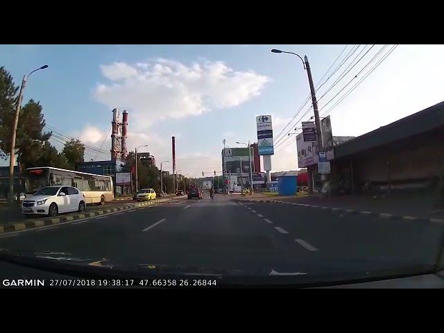 VIDEO Accident grav surprins de o cameră de bord, în municipiul Suceava