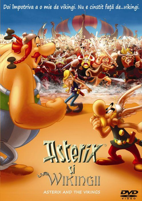 Filmul „Asterix și vikingii”, dublat în limba română, va fi proiectat miercuri la Biroul Francez