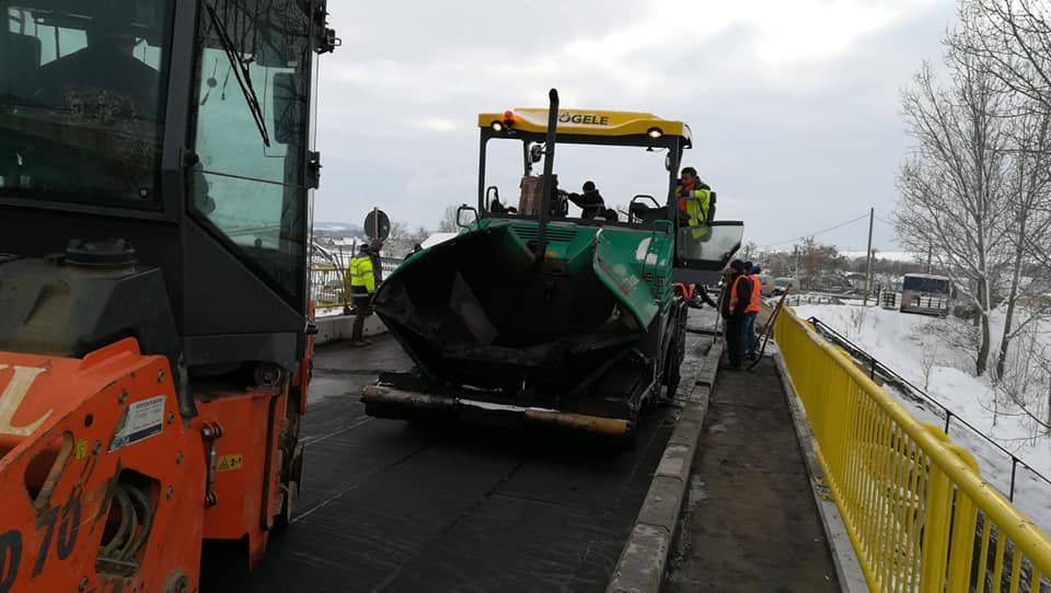 Podul de la Milisăuți va fi redeschis traficului rutier pe 17 decembrie