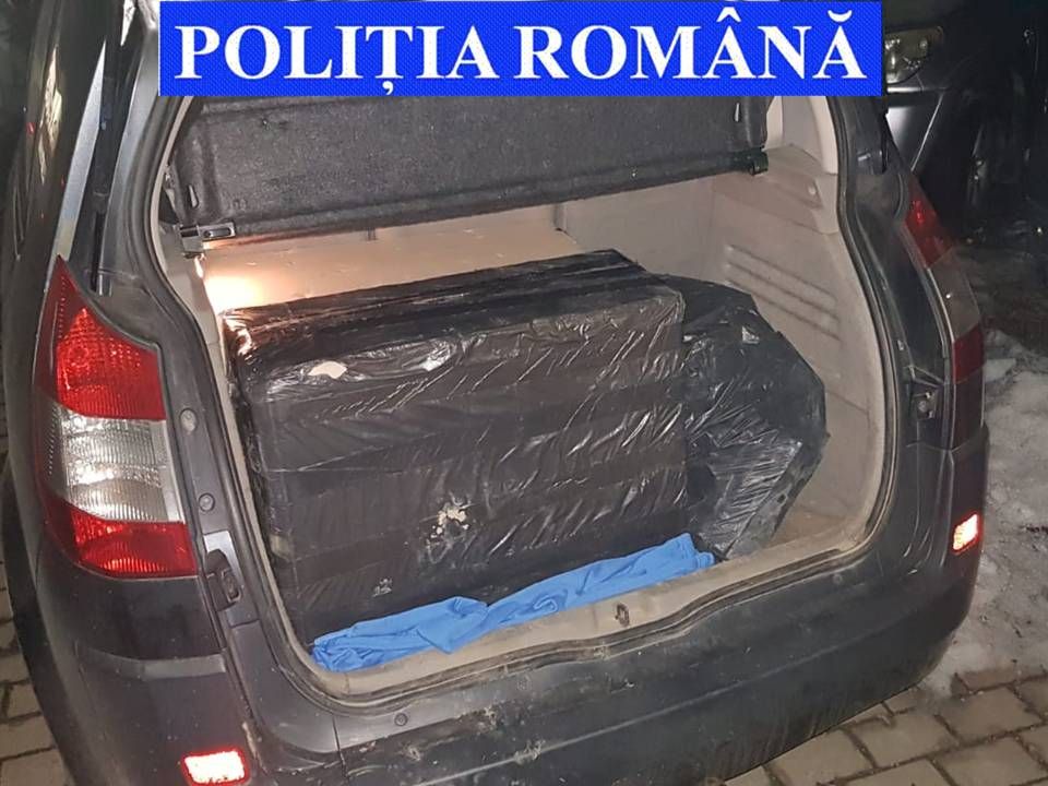 Reținut după ce a fost prins în trafic cu țigări în valoare de aproximativ 22.000 lei FOTO