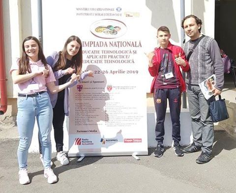 Povestea unui oraș verde gândită de o elevă din Dumbrăveni la Olimpiada Națională de Educație Tehnologică FOTO