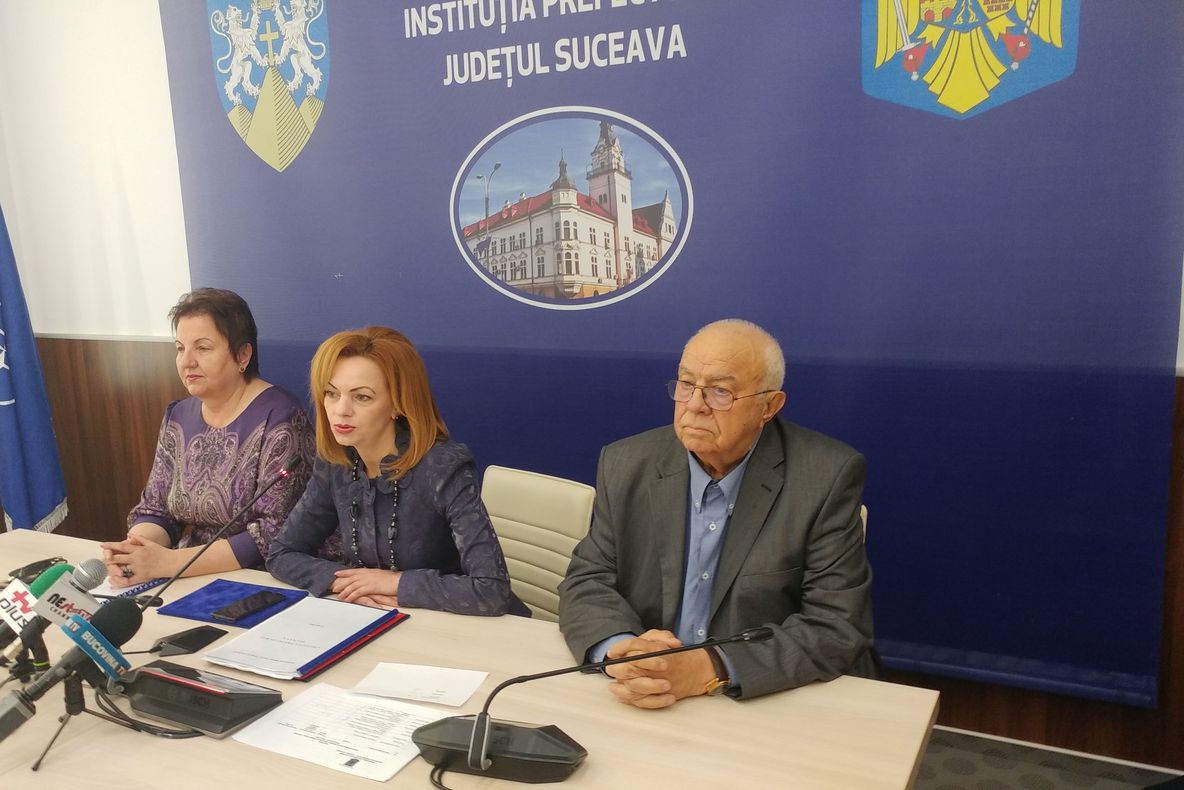 Actorul Alexandru Arșinel, invitat de onoare al Prefecturii Suceava
