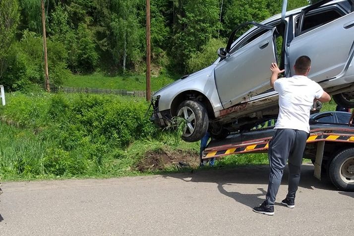 Tânăr în comă după un accident rutier produs în Ulma FOTO