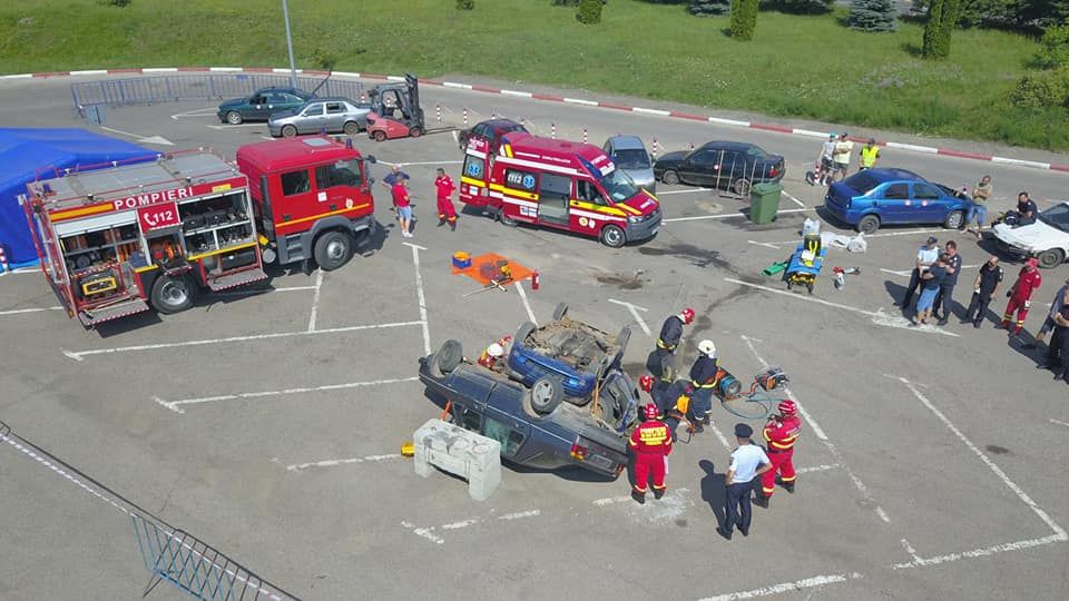 A început Competiția Națională de Descarcerare și Acordare a Primului Ajutor Calificat FOTO