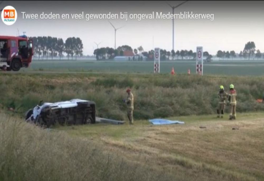 Doi muncitori români morți și șapte răniți într-un accident cumplit în Olanda