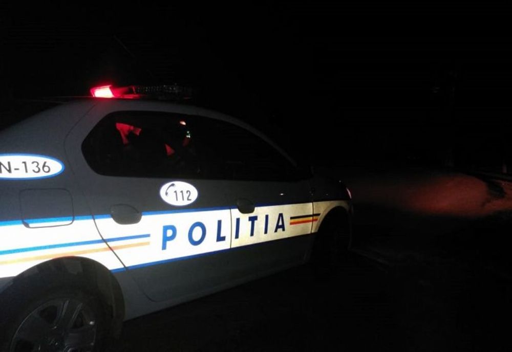 A vrut să fure o autoutilitară din curtea unei case, dar a rămas cu ea blocată pe o grămadă de pietriș