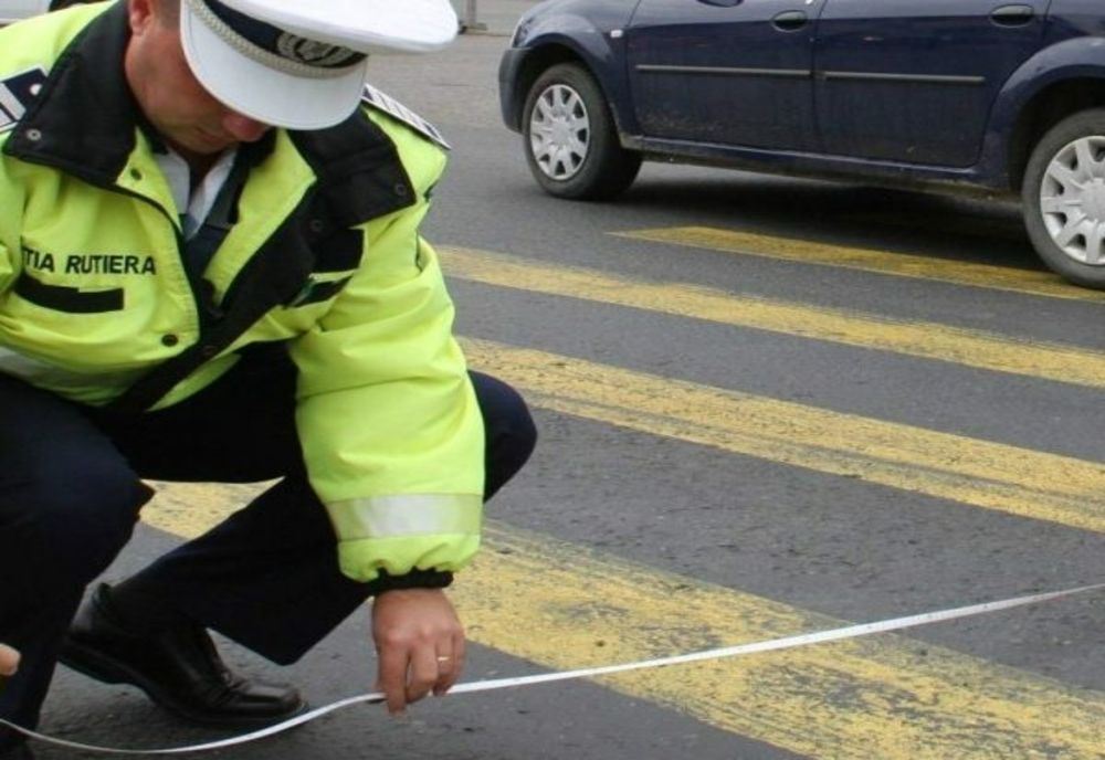Fetiță accidentată pe o trecere pentru pietoni 