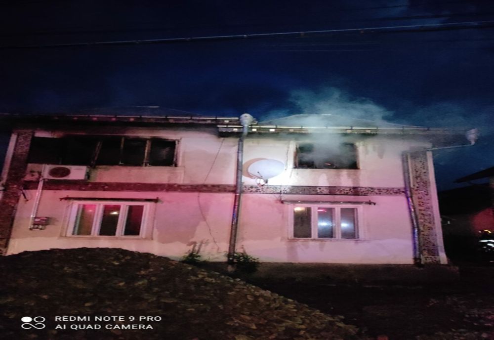 Incendiu la o gospodărie din Dornești