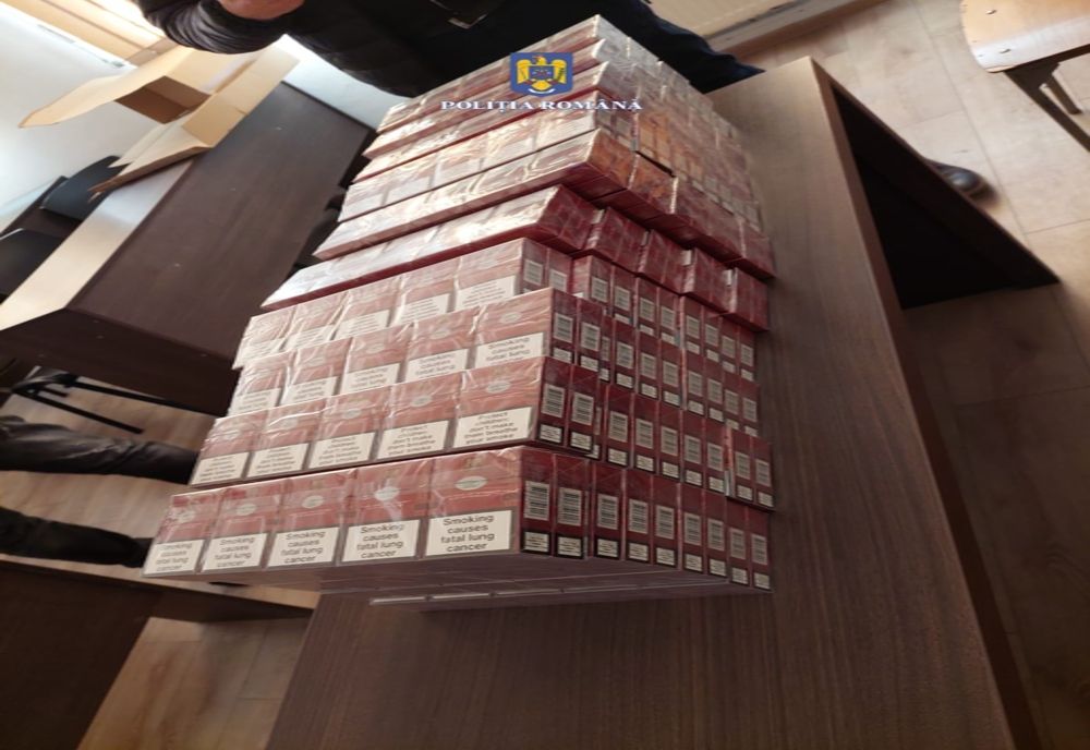 Contrabandist reținut de polițiști. Polițiștii au indisponibilizat și mașina acestuia