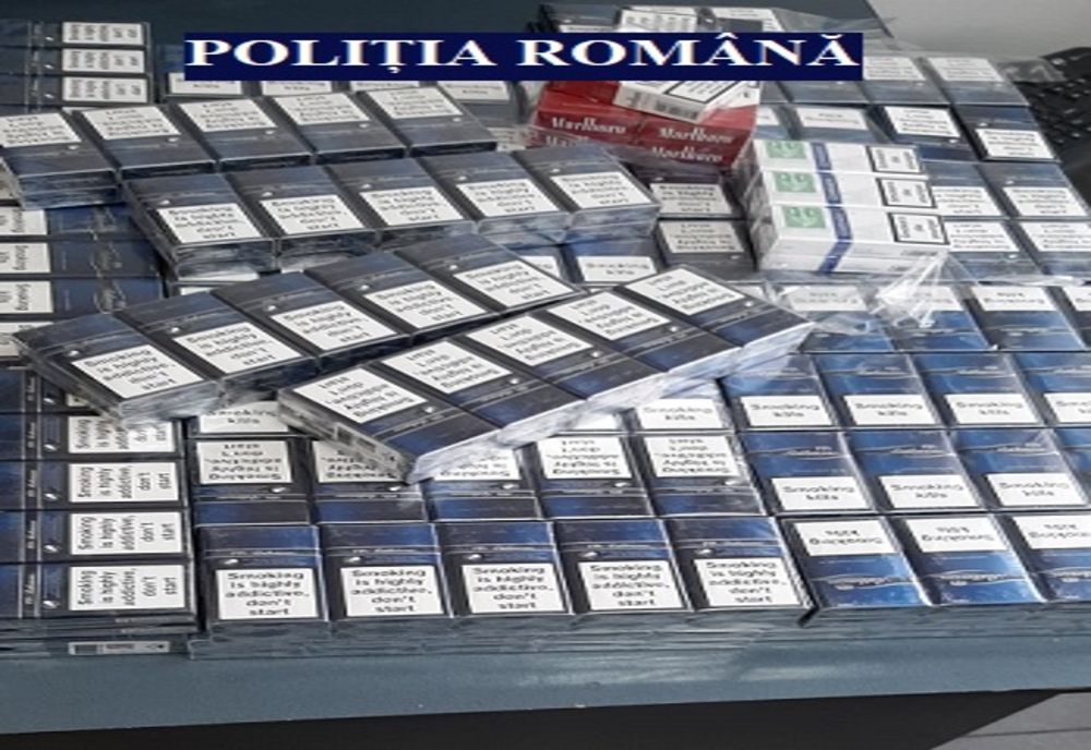 Prins cu țigări de contrabandă după ce ieșea dintr-o magazie. Ce au găsit polițiștii în interior