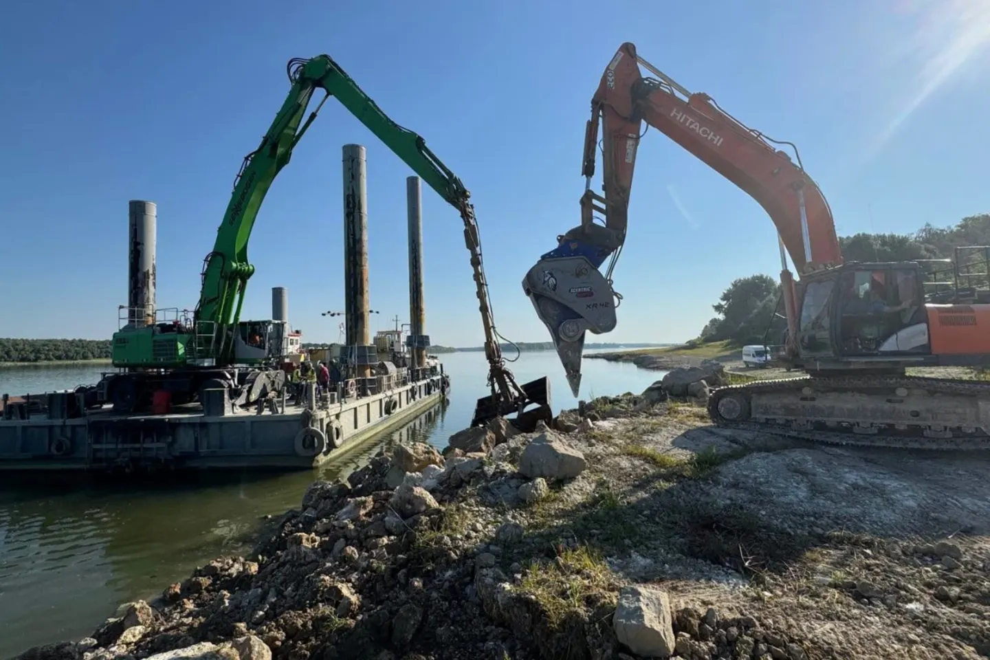 Planul decisiv pentru salvarea Reactorului 2 de la Cernavodă. Cum vor fi scufundate barjele în Dunăre
