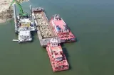 Pericolul pentru Reactorul 2 de la Cernavodă nu a trecut. Barjele scufundate în Dunăre pot fi dislocate