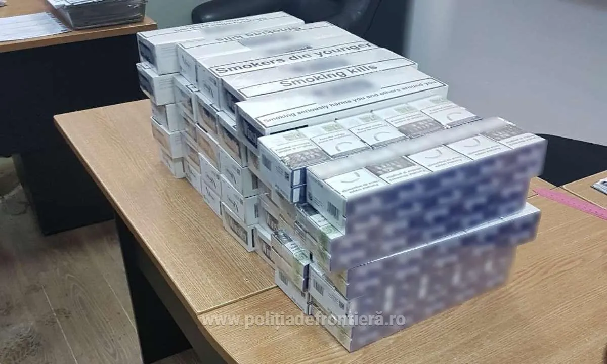 tigări contrabandă bagaje