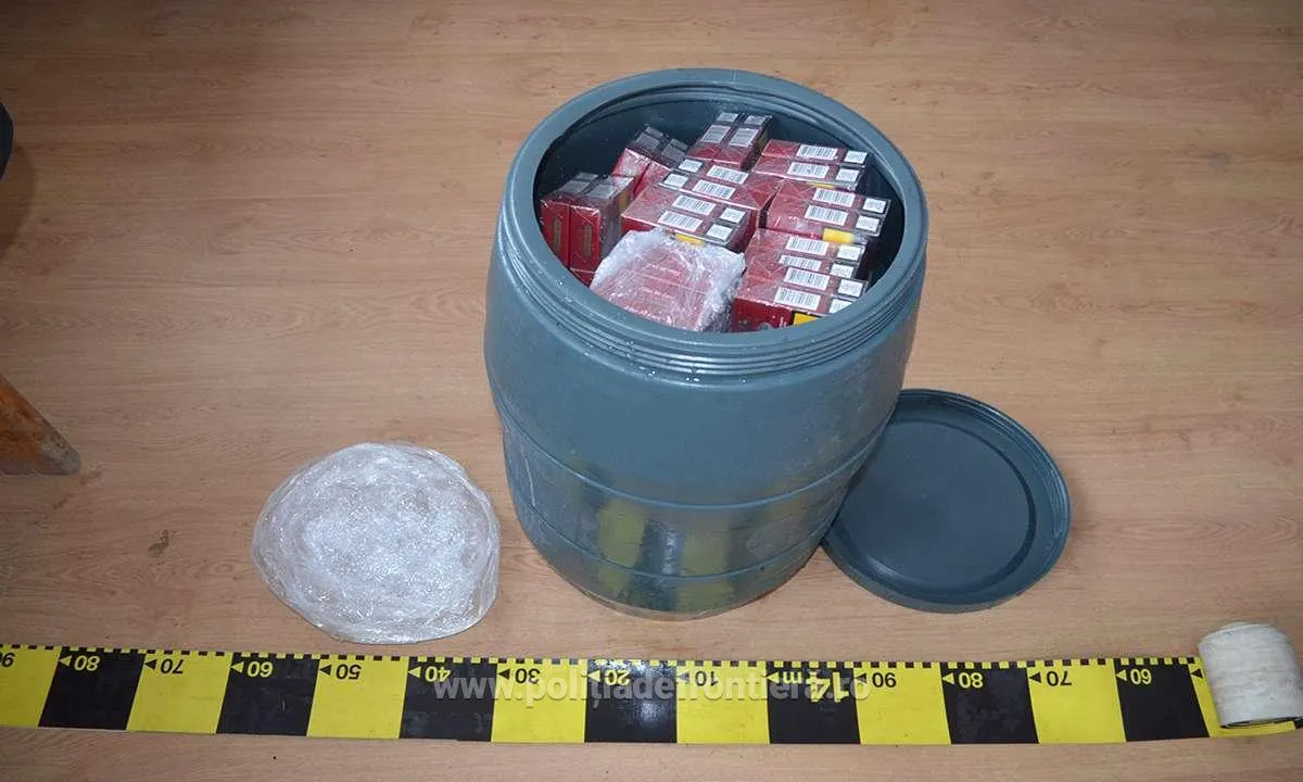 țigări contrabandă butoi