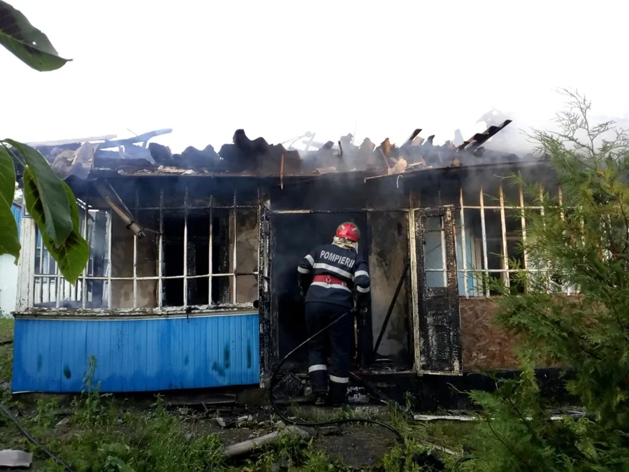 incendiu Bălcăuți