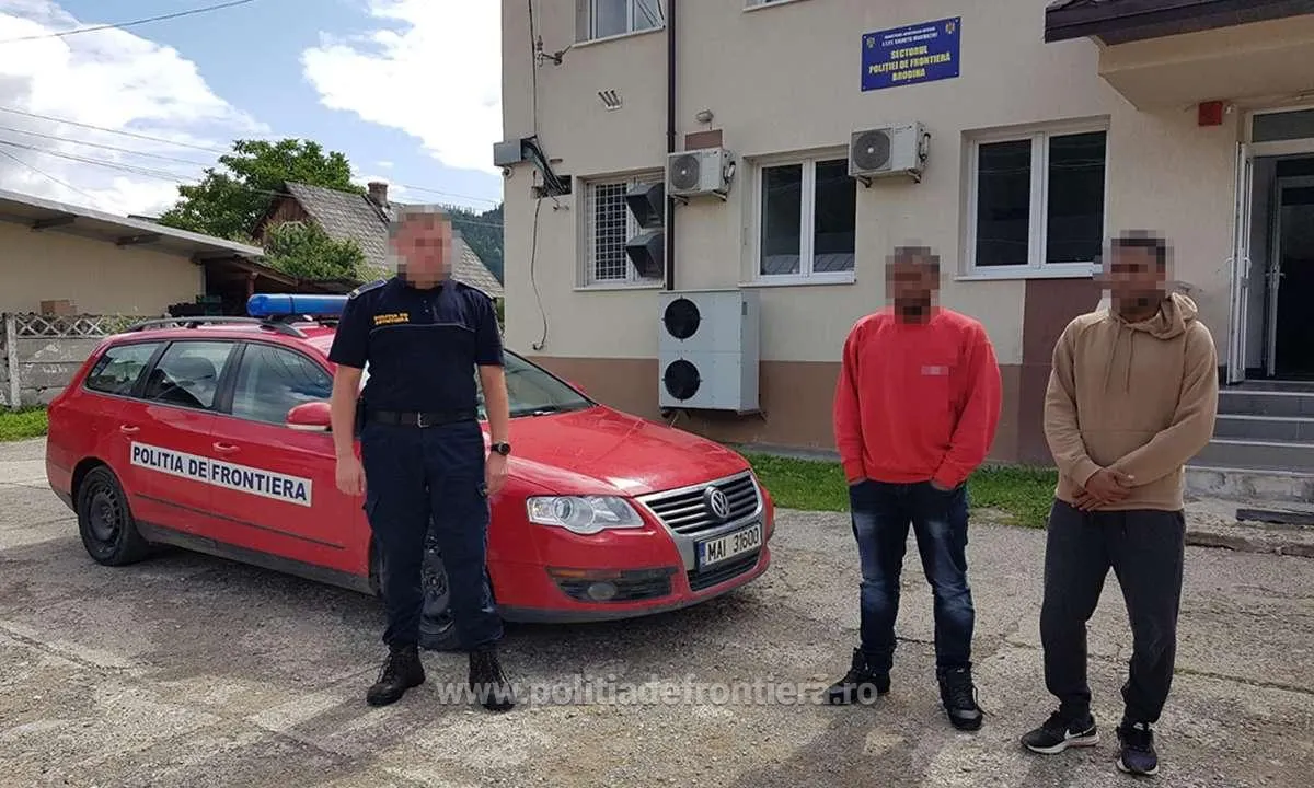 cetățeni Madagascar și Kongo prinși la graniță