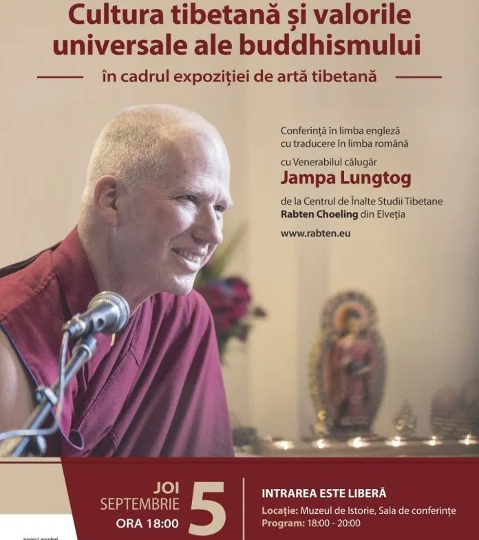 Conferința "Cultura tibetană și valorile universale ale buddhismului"
