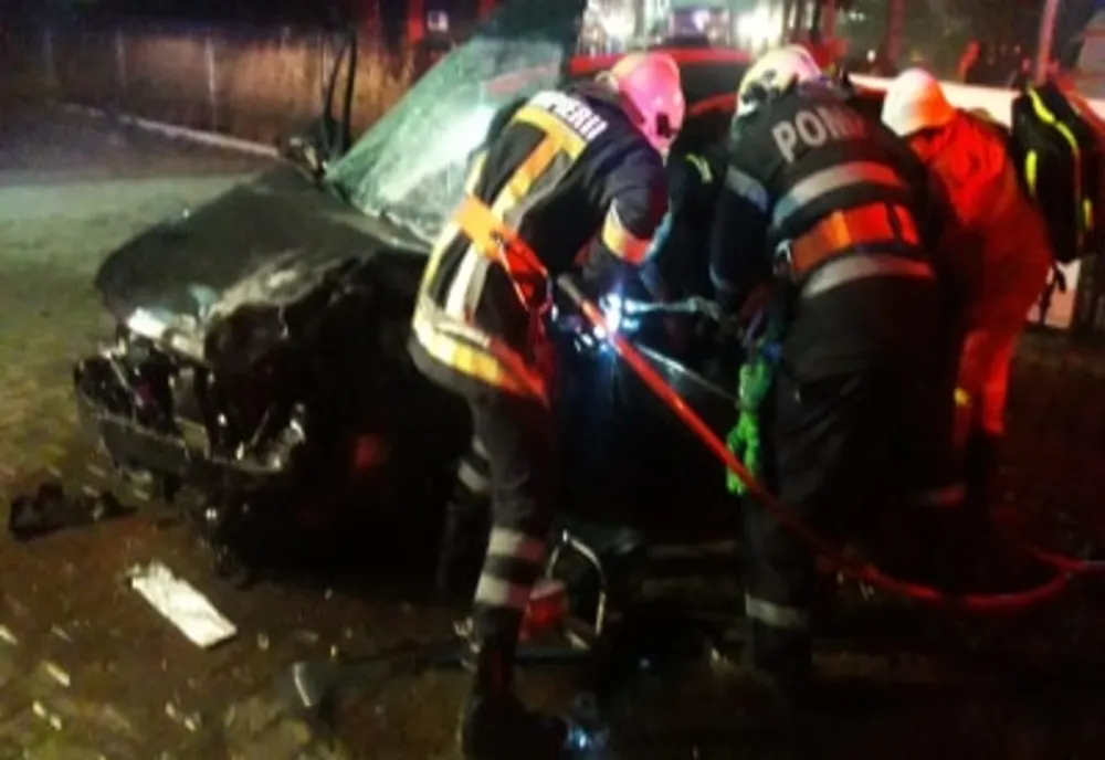 Șase victime, printre care doi minori, în urma unui accident rutier în municipiul Rădăuți VIDEO