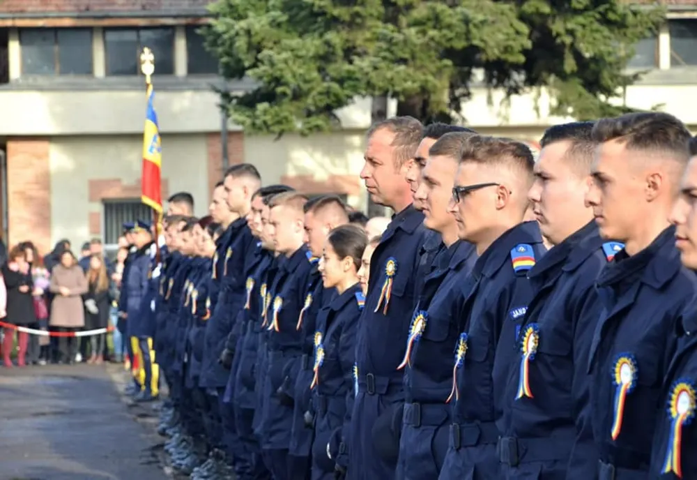 Ceremonie de absolvire și avansare în grad la Școala de Subofițeri de Jandarmi Fălticeni FOTO