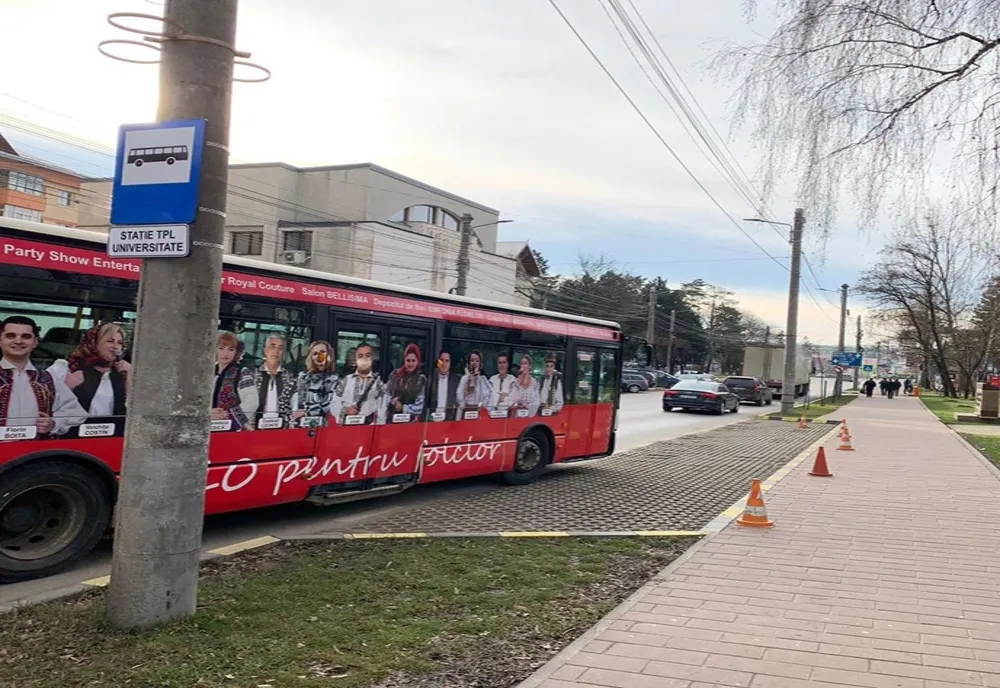O nouă stație de autobuz în municipiul Suceava FOTO