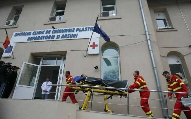 spitalul de arsi