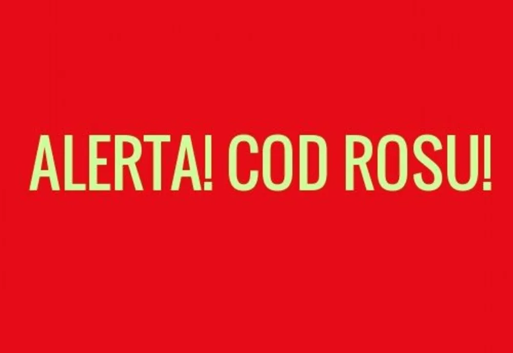 Avertizare COD ROȘU de grindină și vijelii