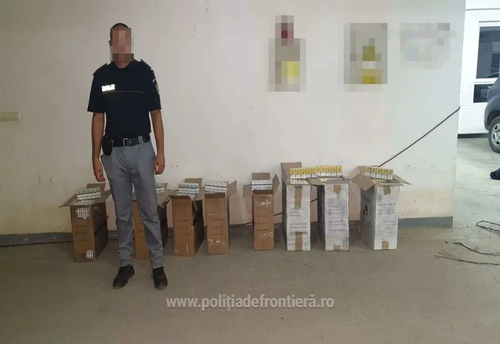 Ucrainian, prins la vamă cu țigări de contrabandă
