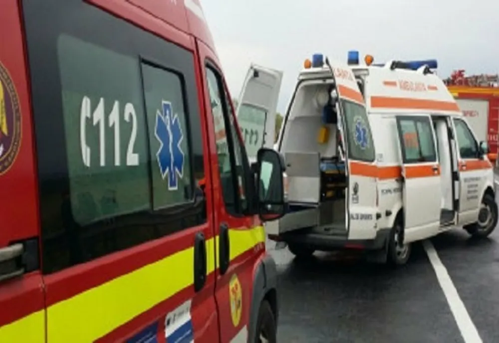 Accident produs de un șofer fără experiența