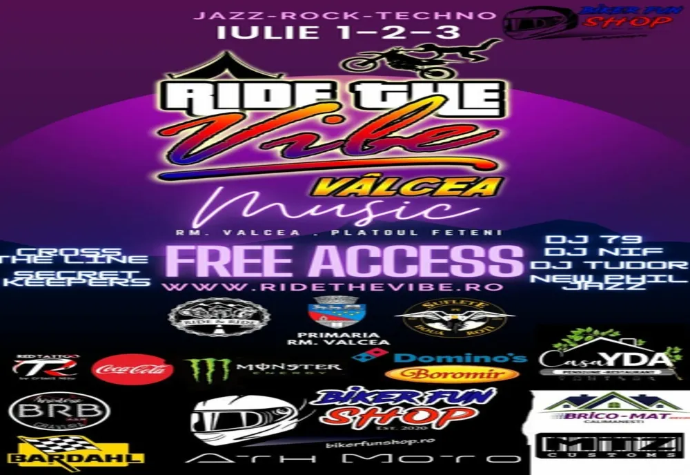 Cel mai mare festival moto din Romania - Ride The Vibe