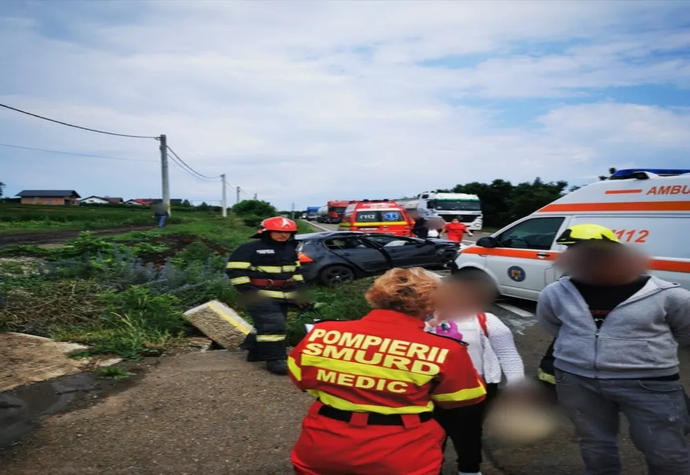 Accident grav în județul Suceava 