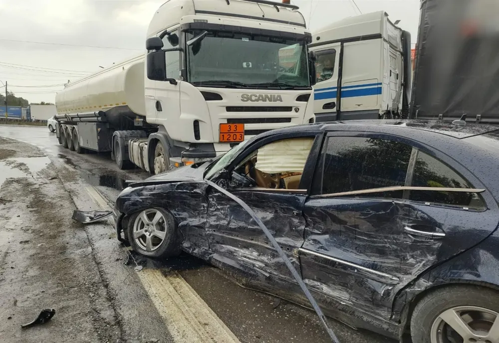 Accident pe E85! O femeie a ajuns la spital