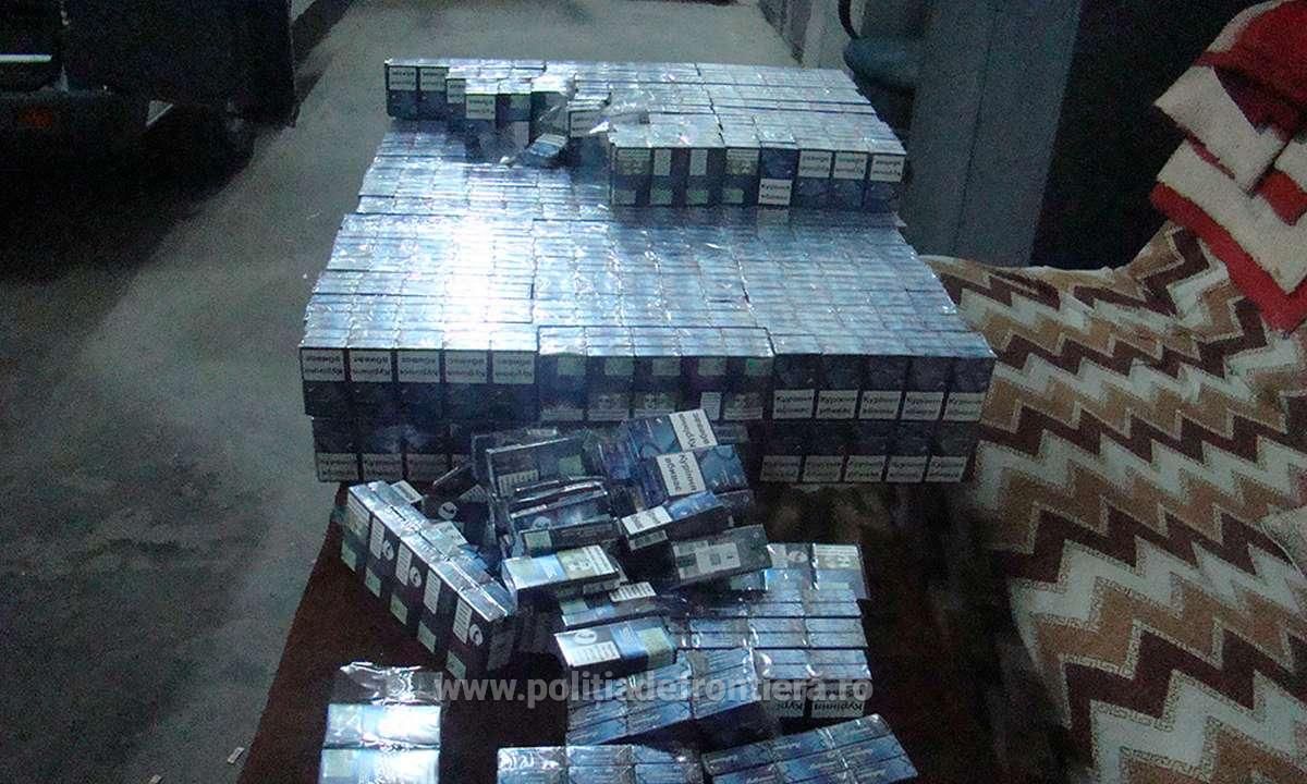 țigări contrabandă microbuz