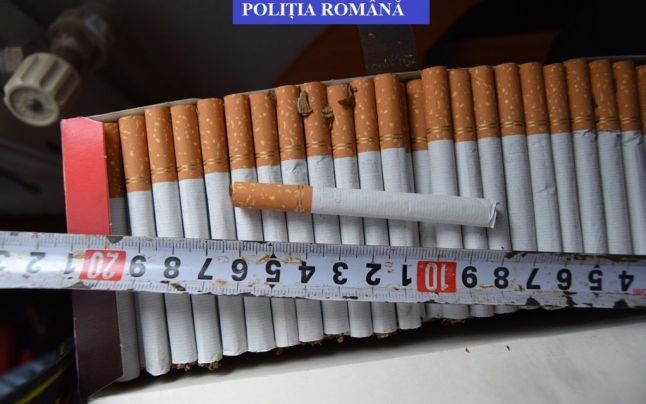 captură record țigări
