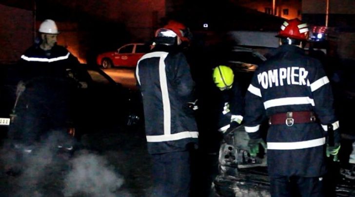 incendiu autoturism
