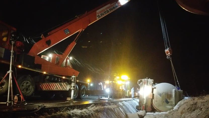 cisternă motorină răsturnată Poiana Stampei