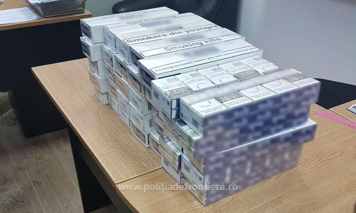 tigări contrabandă bagaje